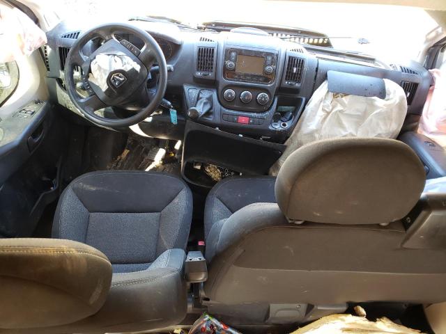 3C6TRVDG9JE109046 - 2018 RAM PROMASTER 2500 HIGH ვერცხლისფერი ფოტო 8