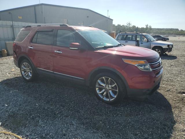 1FM5K8F84EGA04901 - 2014 FORD EXPLORER LIMITED 红色 照片 4