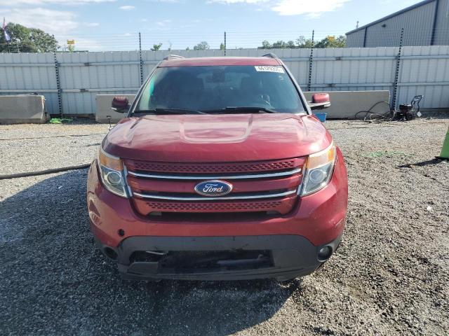 1FM5K8F84EGA04901 - 2014 FORD EXPLORER LIMITED 红色 照片 5