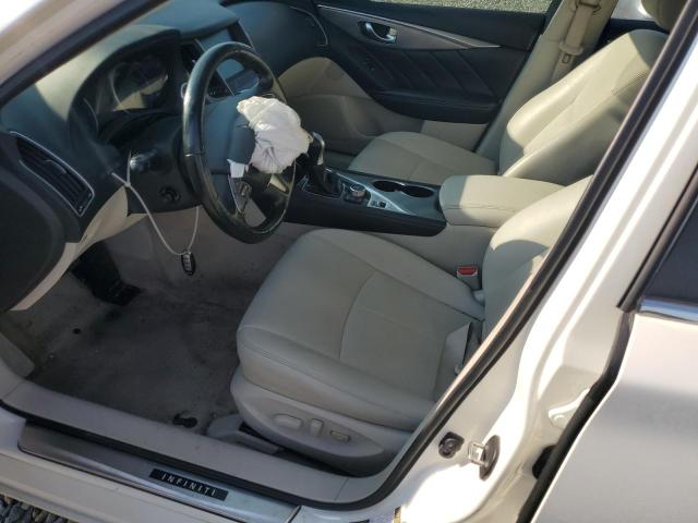 JN1CV7AP4GM203465 - 2016 INFINITI Q50 BASE WHITE photo 7