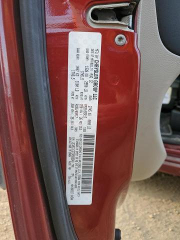 2C4RC1CG7DR509348 - 2013 CHRYSLER TOWN & COU TOURING L RED photo 12