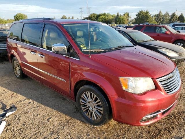 2C4RC1CG7DR509348 - 2013 CHRYSLER TOWN & COU TOURING L RED photo 4