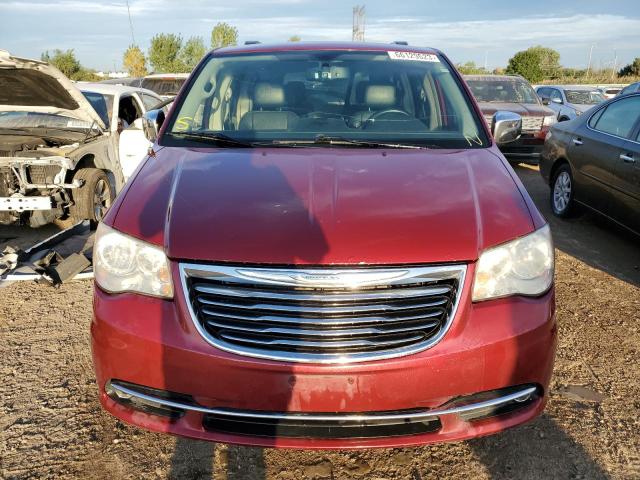 2C4RC1CG7DR509348 - 2013 CHRYSLER TOWN & COU TOURING L RED photo 5