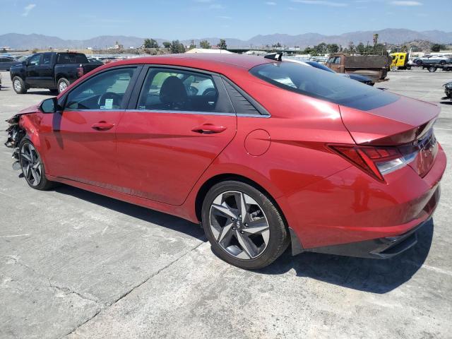 KMHLN4AJXPU050917 - 2023 HYUNDAI ELANTRA LIMITED RED photo 2