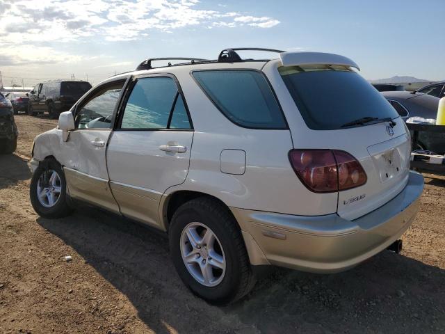 JT6HF10U6X0014643 - 1999 LEXUS RX 300 WHITE photo 2