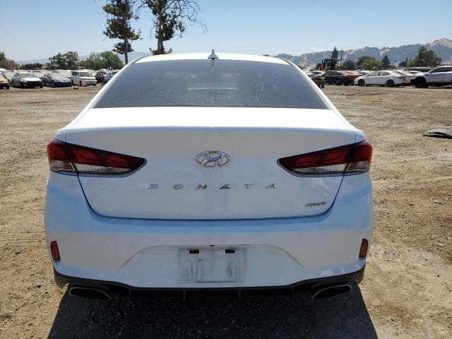 5NPE34AF4JH710966 - 2018 HYUNDAI SONATA SPORT WHITE photo 6