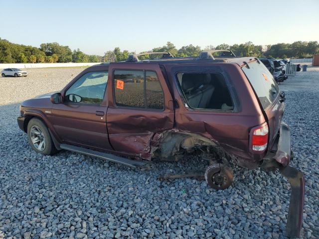 JN8DR09Y94W921379 - 2004 NISSAN PATHFINDER LE BURGUNDY photo 2