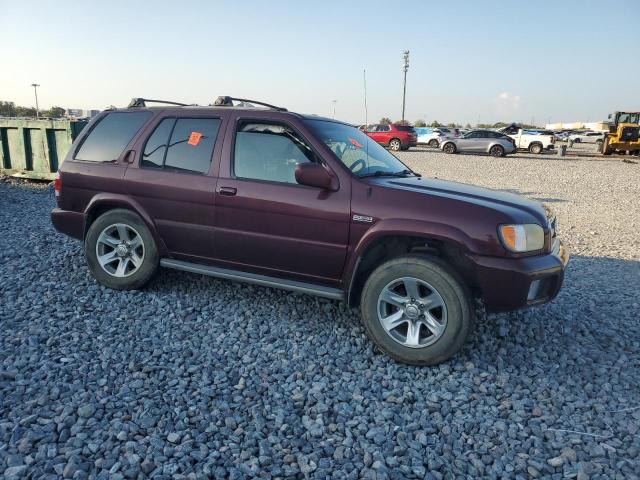 JN8DR09Y94W921379 - 2004 NISSAN PATHFINDER LE BURGUNDY photo 4