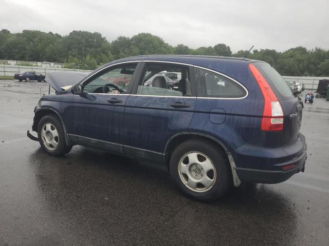 5J6RE3H39AL013560 - 2010 HONDA CR-V LX BLUE photo 2