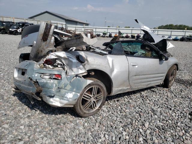 4A3AE75H75E036370 - 2005 MITSUBISHI ECLIPSE SPYDER GTS SILVER photo 3