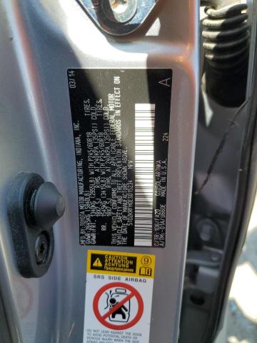 5TDZKRFH0ES015234 - 2014 TOYOTA HIGHLANDER LE SILVER photo 13