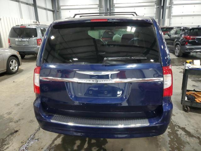 2C4RC1CG9ER277417 - 2014 CHRYSLER TOWN & COU TOURING L BLUE photo 6