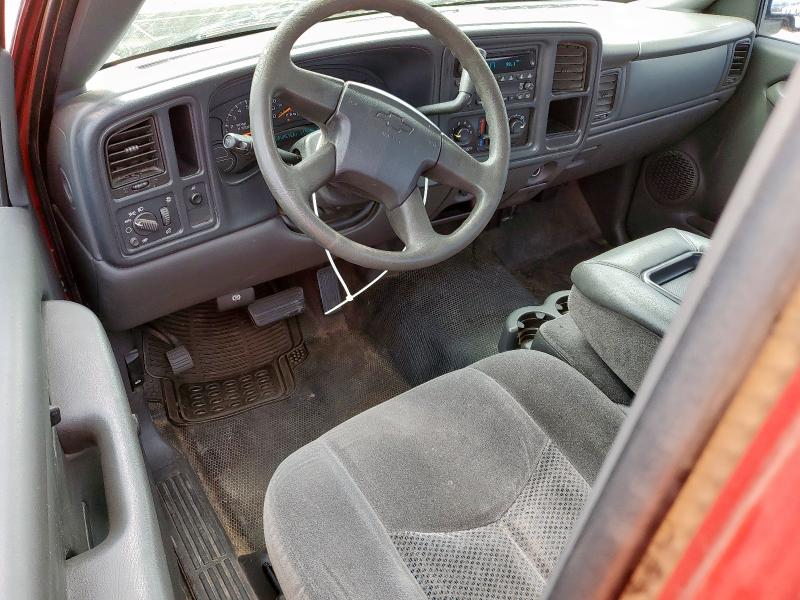 1GCEC14X67Z189463 - 2007 CHEVROLET SILVERADO C1500 CLASSIC Qırmızı foto 8