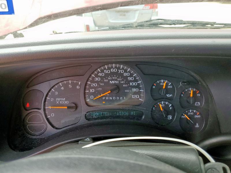 1GCEC14X67Z189463 - 2007 CHEVROLET SILVERADO C1500 CLASSIC Qırmızı foto 9