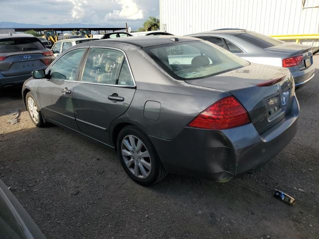 1HGCM66516A046075 - 2006 HONDA ACCORD EX CHARCOAL photo 2