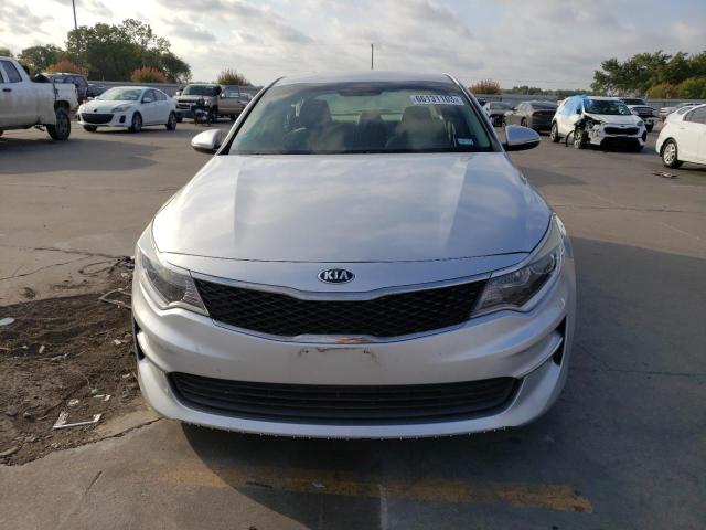 5XXGT4L34GG018884 - 2016 KIA OPTIMA LX SILVER photo 5