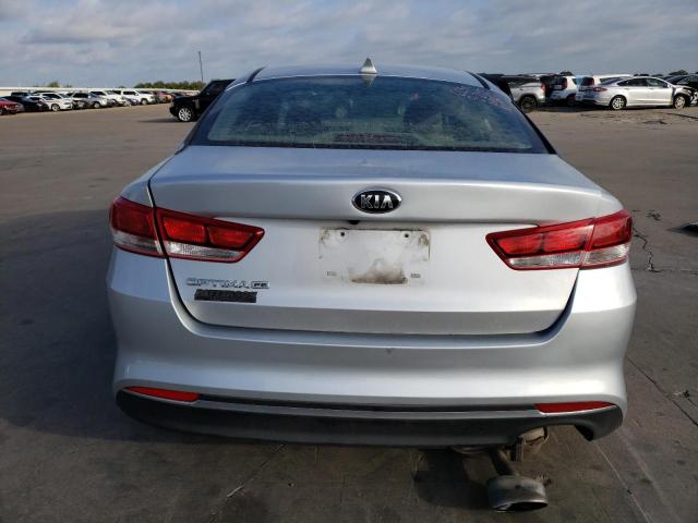 5XXGT4L34GG018884 - 2016 KIA OPTIMA LX SILVER photo 6