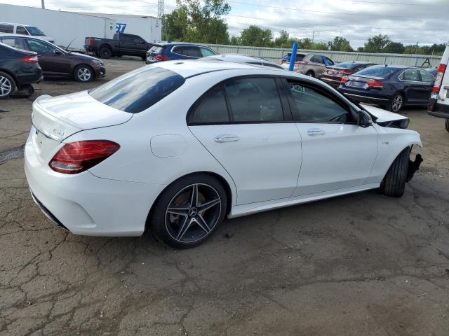 55SWF6EB7JU250990 - 2018 MERCEDES-BENZ C 43 4MATIC AMG WHITE photo 3