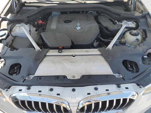 5UXTR7C53KLR50887 - 2019 BMW X3 SDRIVE30I WHITE photo 12