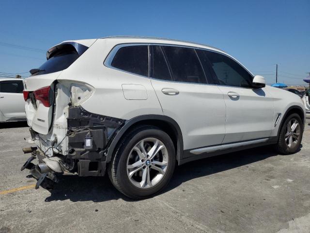 5UXTR7C53KLR50887 - 2019 BMW X3 SDRIVE30I WHITE photo 3