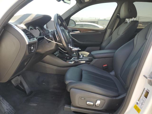 5UXTR7C53KLR50887 - 2019 BMW X3 SDRIVE30I WHITE photo 7