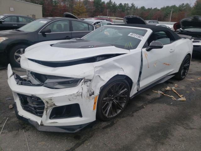 1G1FJ3D67H0203267 - 2017 CHEVROLET CAMARO ZL1 WHITE photo 2