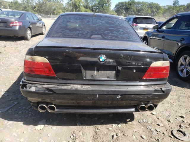 WBAGG834X1DN89301 - 2001 BMW 740 I AUTOMATIC BLACK photo 6