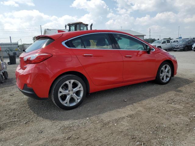 3G1BF6SM3JS584097 - 2018 CHEVROLET CRUZE PREMIER RED photo 3