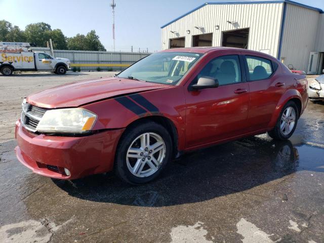 1B3LC56K18N239003 - 2008 DODGE AVENGER SXT RED photo 1