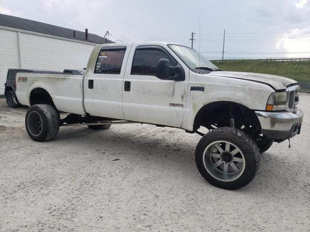 1FTSW31P64ED75758 - 2004 FORD F350 SRW SUPER DUTY WHITE photo 4