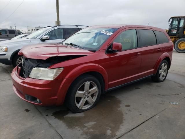 3D4GH57VX9T557832 - 2009 DODGE JOURNEY SXT RED photo 1