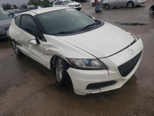 JHMZF1D41DS000168 - 2013 HONDA CR-Z WHITE photo 4