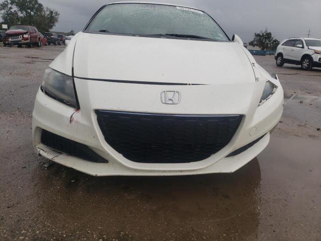 JHMZF1D41DS000168 - 2013 HONDA CR-Z WHITE photo 5