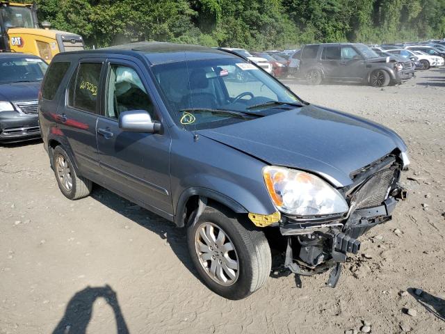 JHLRD78965C011875 - 2005 HONDA CR-V SE GRAY photo 4