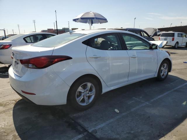 5NPDH4AE0EH503002 - 2014 HYUNDAI ELANTRA SE WHITE photo 3