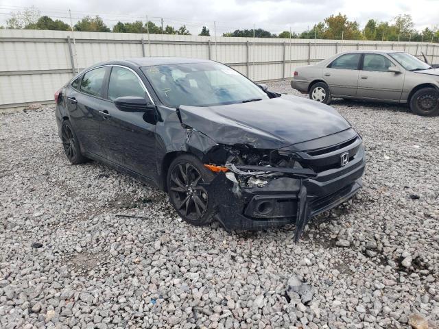 19XFC2E85KE000890 - 2019 HONDA CIVIC SPORT BLACK photo 4