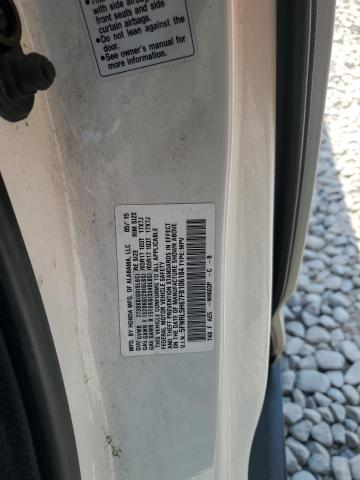 5FNRL5H67FB106184 - 2015 HONDA ODYSSEY EXL თეთრი ფოტო 12