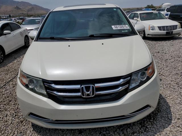 5FNRL5H67FB106184 - 2015 HONDA ODYSSEY EXL თეთრი ფოტო 5