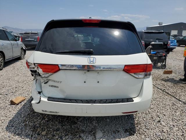 5FNRL5H67FB106184 - 2015 HONDA ODYSSEY EXL თეთრი ფოტო 6