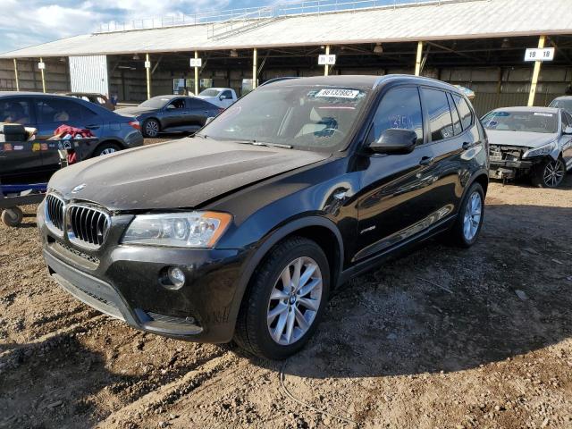 5UXWX9C5XD0A11144 - 2013 BMW X3 XDRIVE28I GRAY photo 2