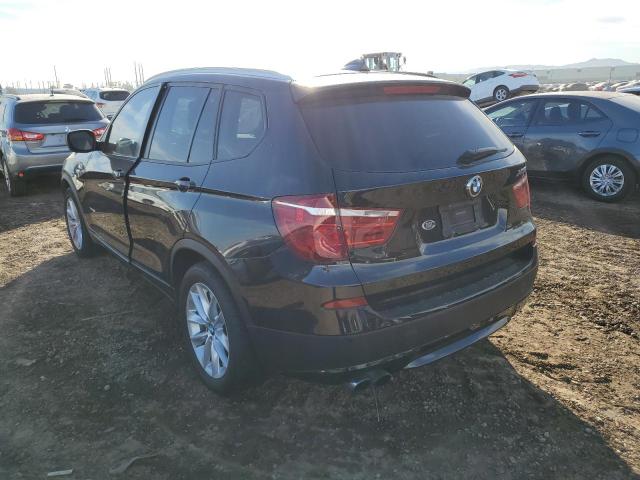 5UXWX9C5XD0A11144 - 2013 BMW X3 XDRIVE28I GRAY photo 3