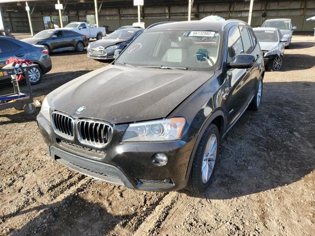 5UXWX9C5XD0A11144 - 2013 BMW X3 XDRIVE28I GRAY photo 9