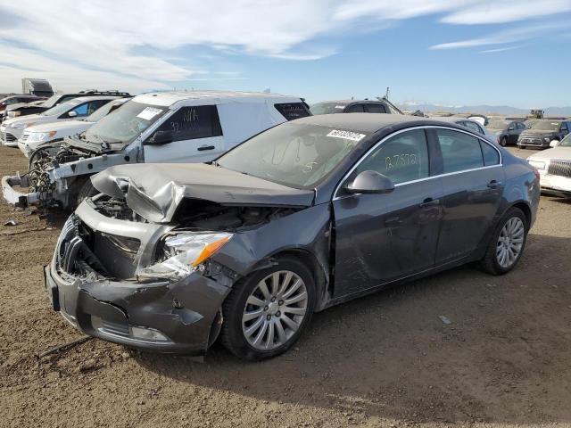 W04GN5EC3B1094754 - 2011 BUICK REGAL CXL GRAY photo 2