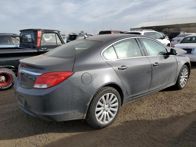 W04GN5EC3B1094754 - 2011 BUICK REGAL CXL GRAY photo 4