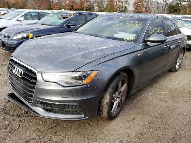 WAUHGAFC0FN035460 - 2015 AUDI A6 PRESTIGE თეთრი ფოტო 2