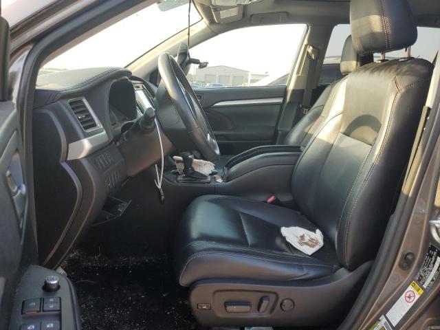 5TDJKRFH0GS353703 - 2016 TOYOTA HIGHLANDER XLE Qəhvəyi foto 7