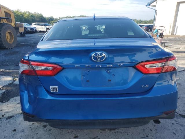 4T1L11AK0LU311145 - 2020 TOYOTA CAMRY LE BLUE photo 6