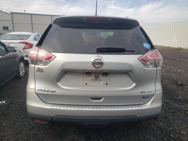 5N1AT2MV3EC851367 - 2014 NISSAN ROGUE S SILVER photo 6