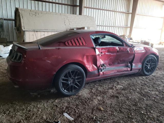 1ZVBP8AM3E5296367 - 2014 FORD MUSTANG RED photo 3