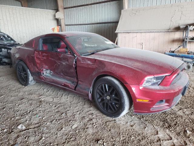 1ZVBP8AM3E5296367 - 2014 FORD MUSTANG RED photo 4